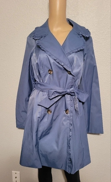 NWOT Gal Meets Glam Trench Coat - Picture 5 of 12